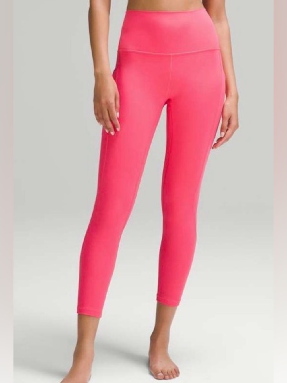 Lululemon Align High-Rise Pant NWT 25 Nulu Lip Gloss Pink Yoga Leggings Size 4